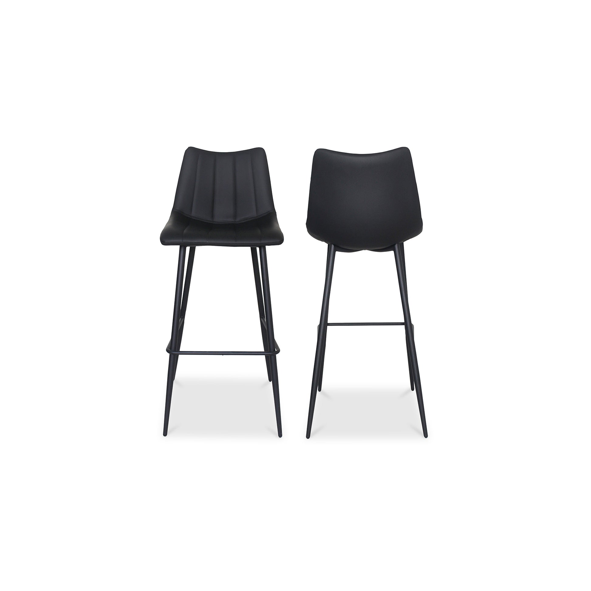 Moes Home Bar Stools ALIBI Black Contemporary Furniture