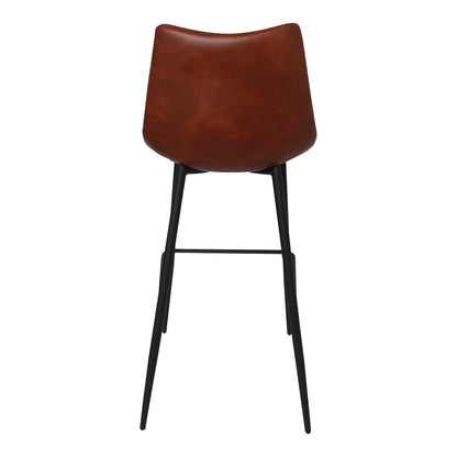 Moes Home Bar Stools ALIBI Brown Contemporary Furniture