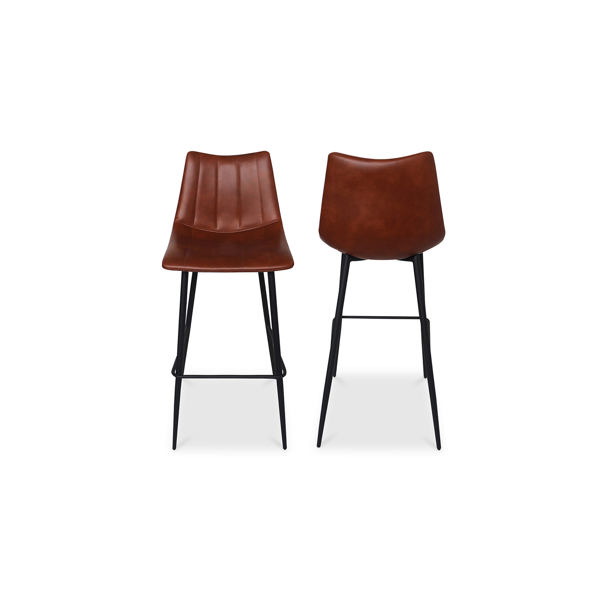 Moes Home Bar Stools ALIBI Brown Contemporary Furniture