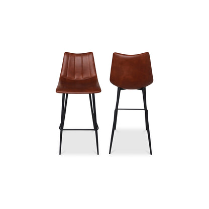 Moes Home Bar Stools ALIBI Brown Contemporary Furniture