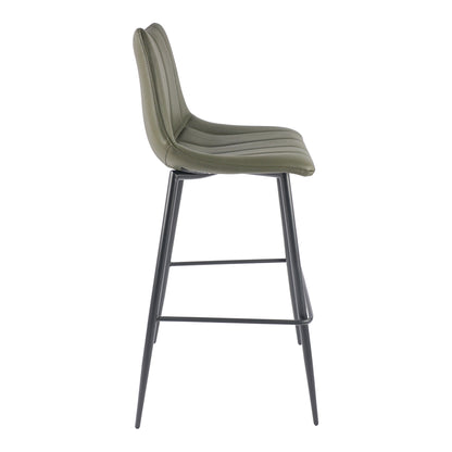 Moes Home Bar Stools ALIBI Green Contemporary Furniture