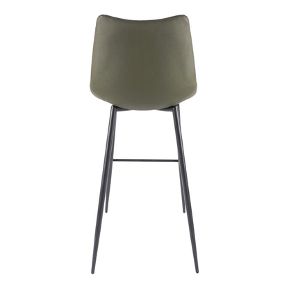 Moes Home Bar Stools ALIBI Green Contemporary Furniture