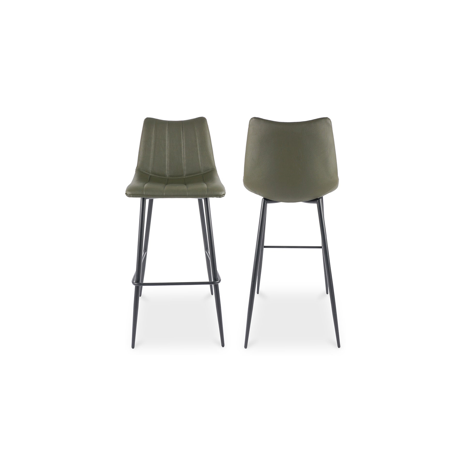 Moes Home Bar Stools ALIBI Green Contemporary Furniture