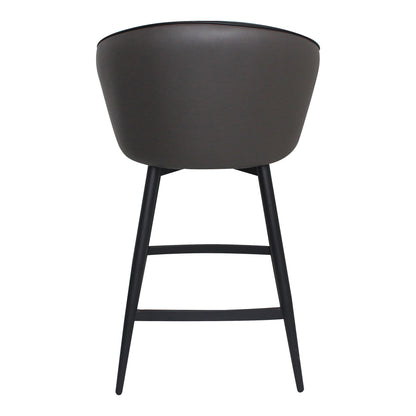 Moes Home Counter Stools Webber Grey Contemporary Furniture
