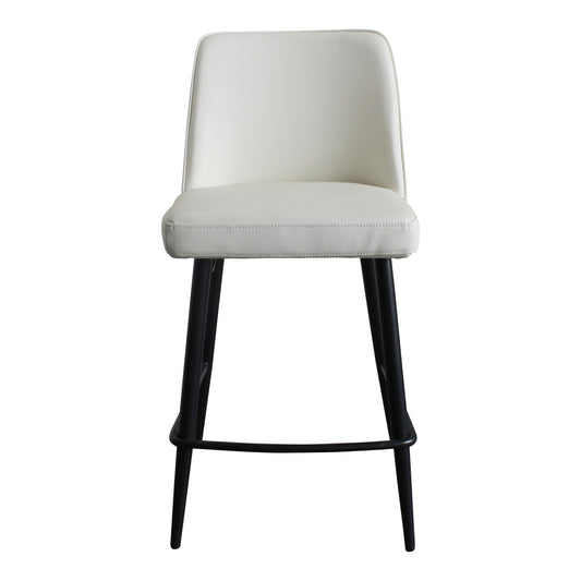 Moes Home Counter Stools Emelia White Contemporary Furniture