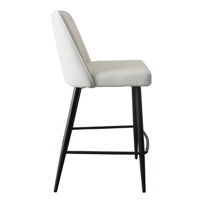 Moes Home Counter Stools Emelia White Contemporary Furniture