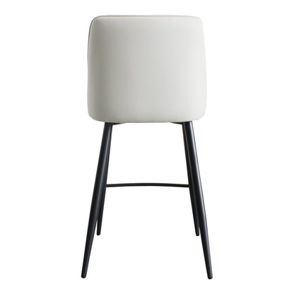 Moes Home Counter Stools Emelia White Contemporary Furniture
