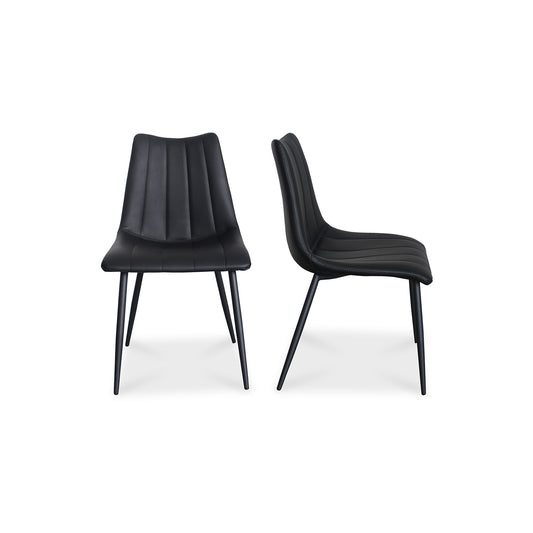 Moes Home Dining Chairs ALIBI Black Contemporary Furniture
