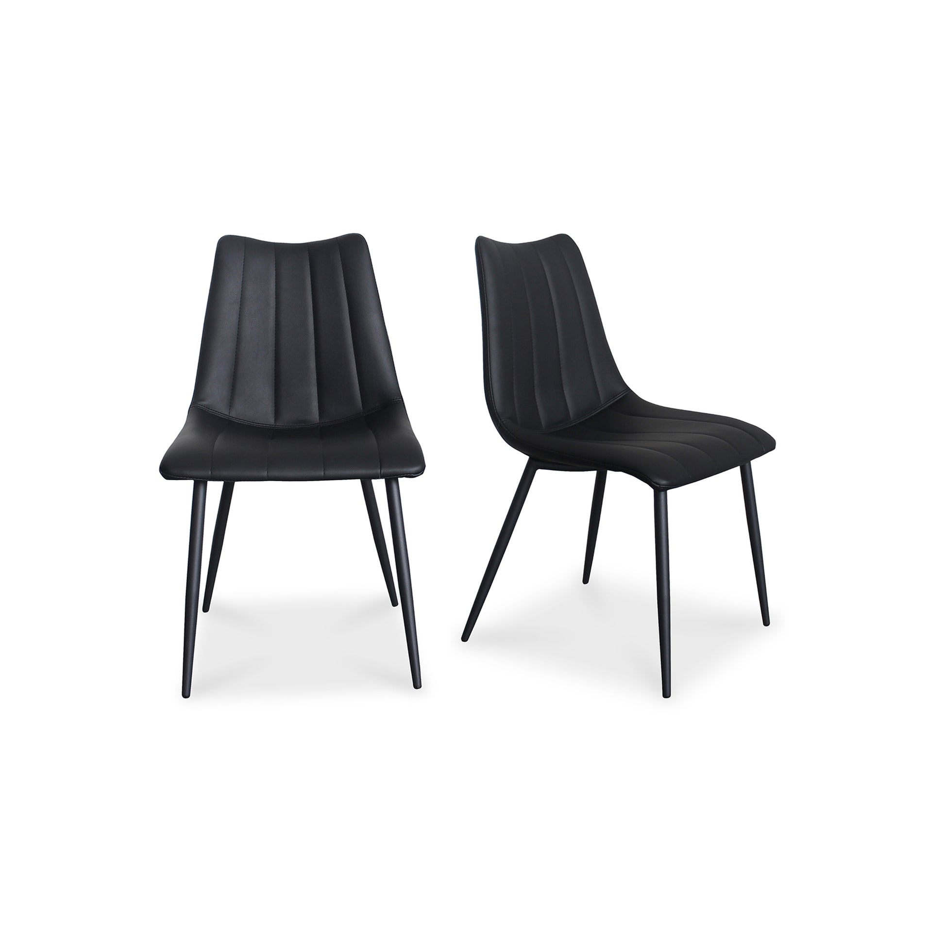 Moes Home Dining Chairs ALIBI Black Contemporary Furniture