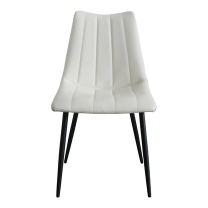 Moes Home Dining Chairs ALIBI White Contemporary Furniture