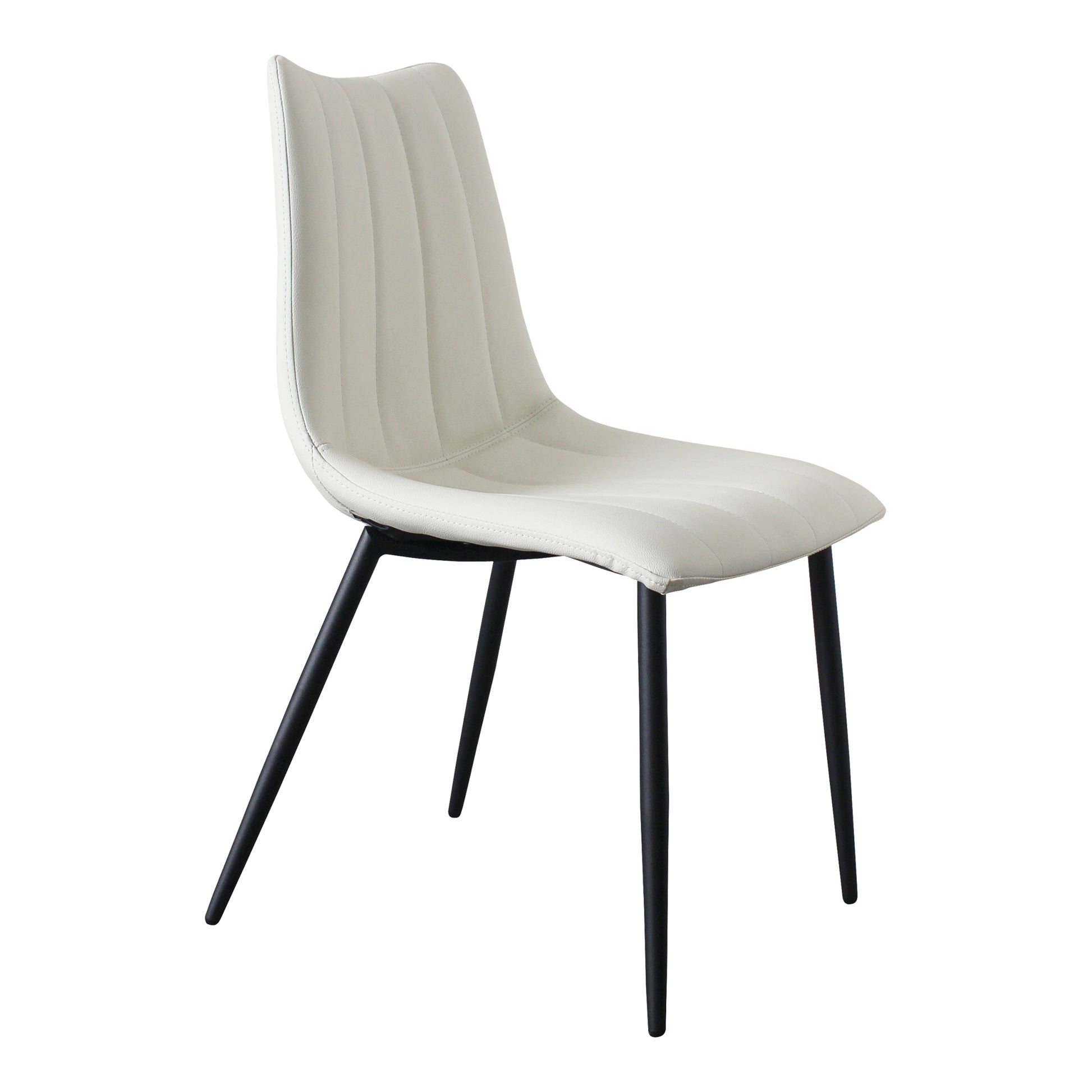 Moes Home Dining Chairs ALIBI White Contemporary Furniture