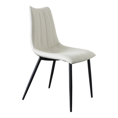 Moes Home Dining Chairs ALIBI White Contemporary Furniture