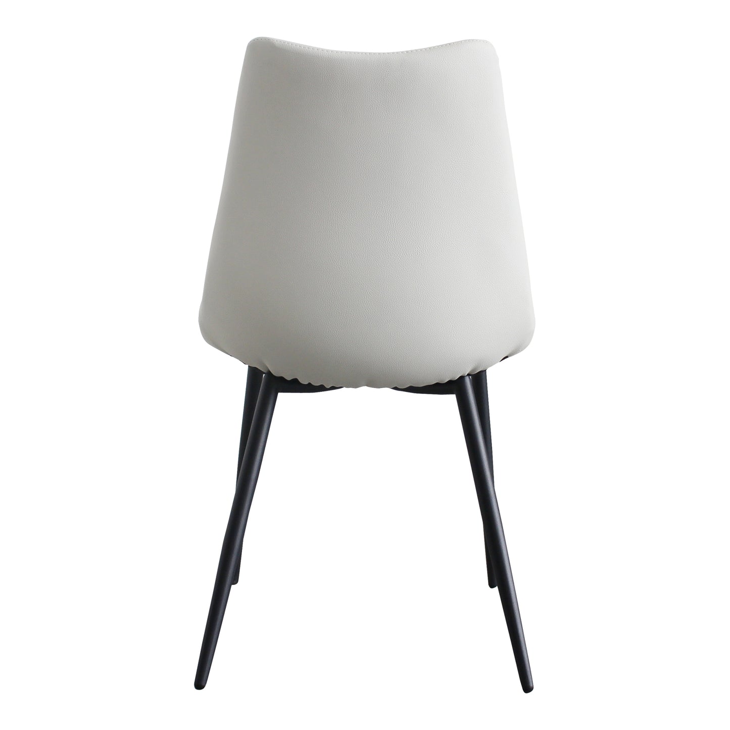 Moes Home Dining Chairs ALIBI White Contemporary Furniture