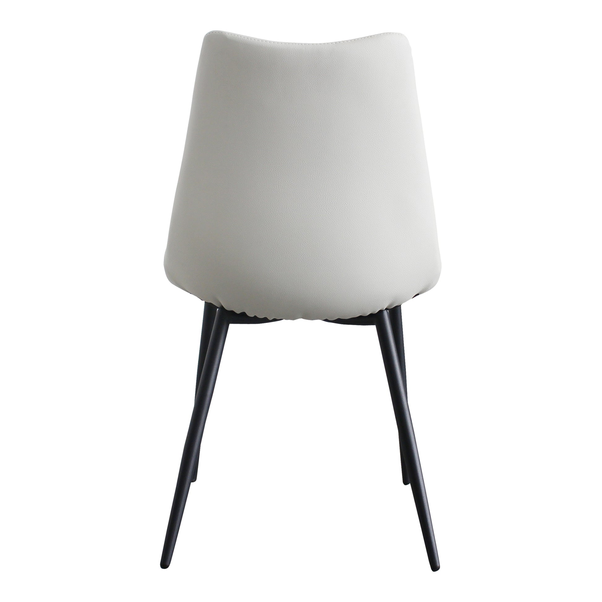 Moes Home Dining Chairs ALIBI White Contemporary Furniture