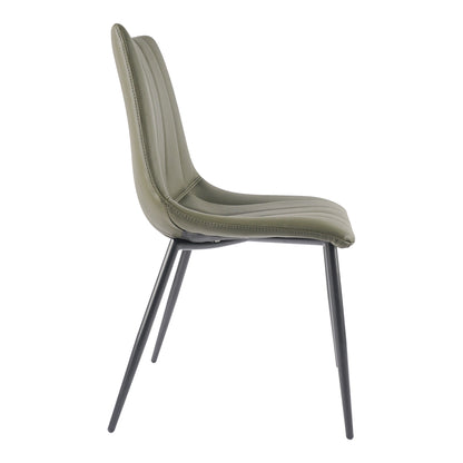 Moes Home Dining Chairs ALIBI Green Contemporary Furniture