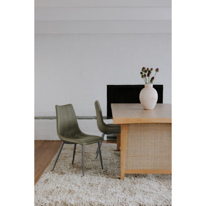 Moes Home Dining Chairs ALIBI Green Contemporary Furniture