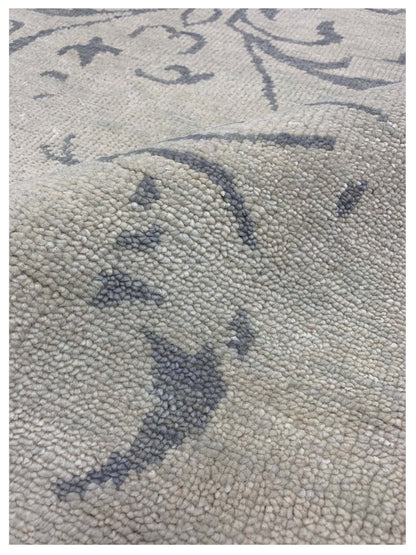 Artisan Uma Beige Traditional Knotted Rug - Rugs - Artisan - Atlanta Designer Rugs