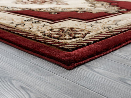 United Weavers Bristol Burgundy Modern/Contemporary Machine Made Rug