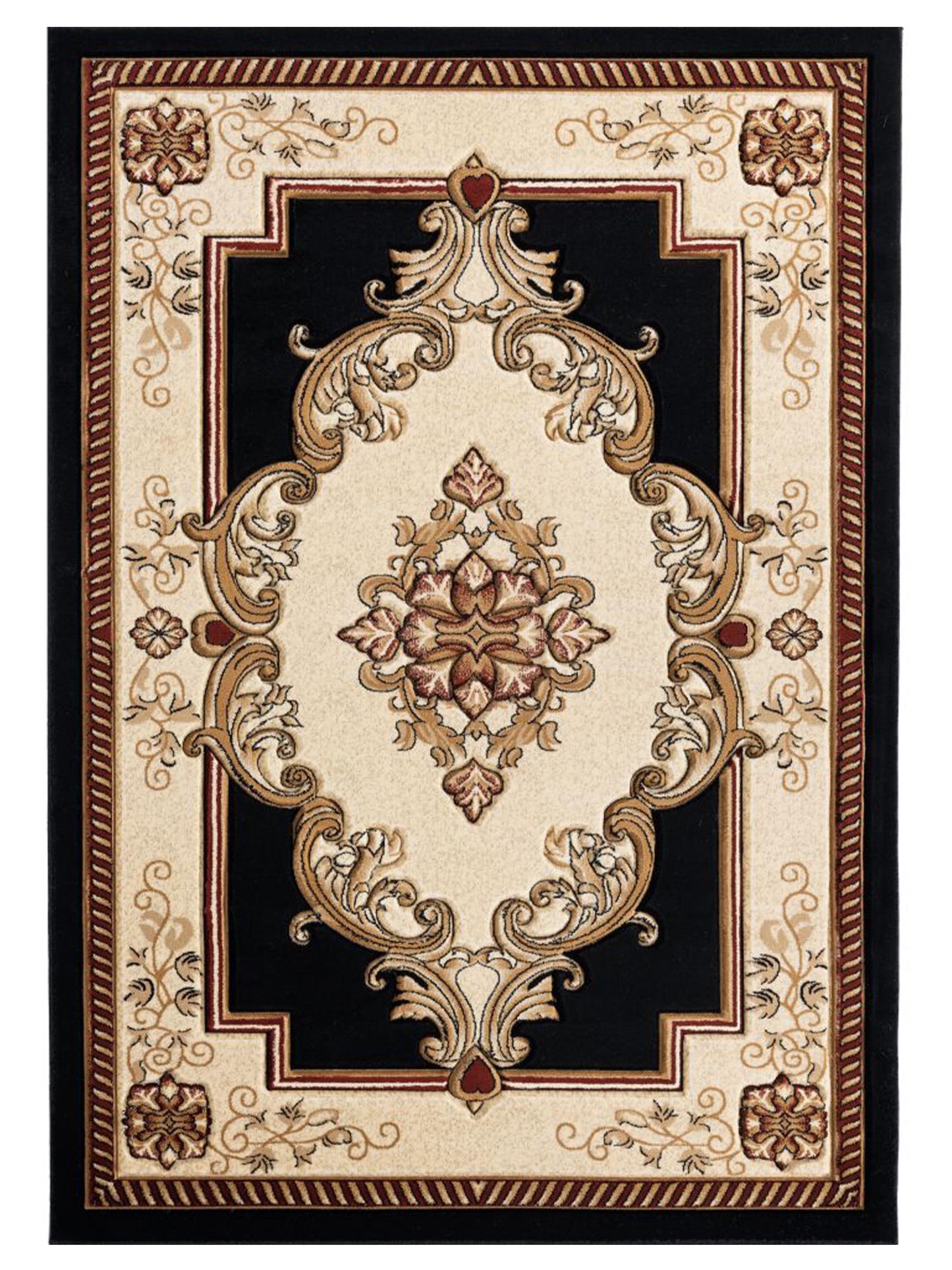 United Weavers Bristol  Black  Modern/Contemporary