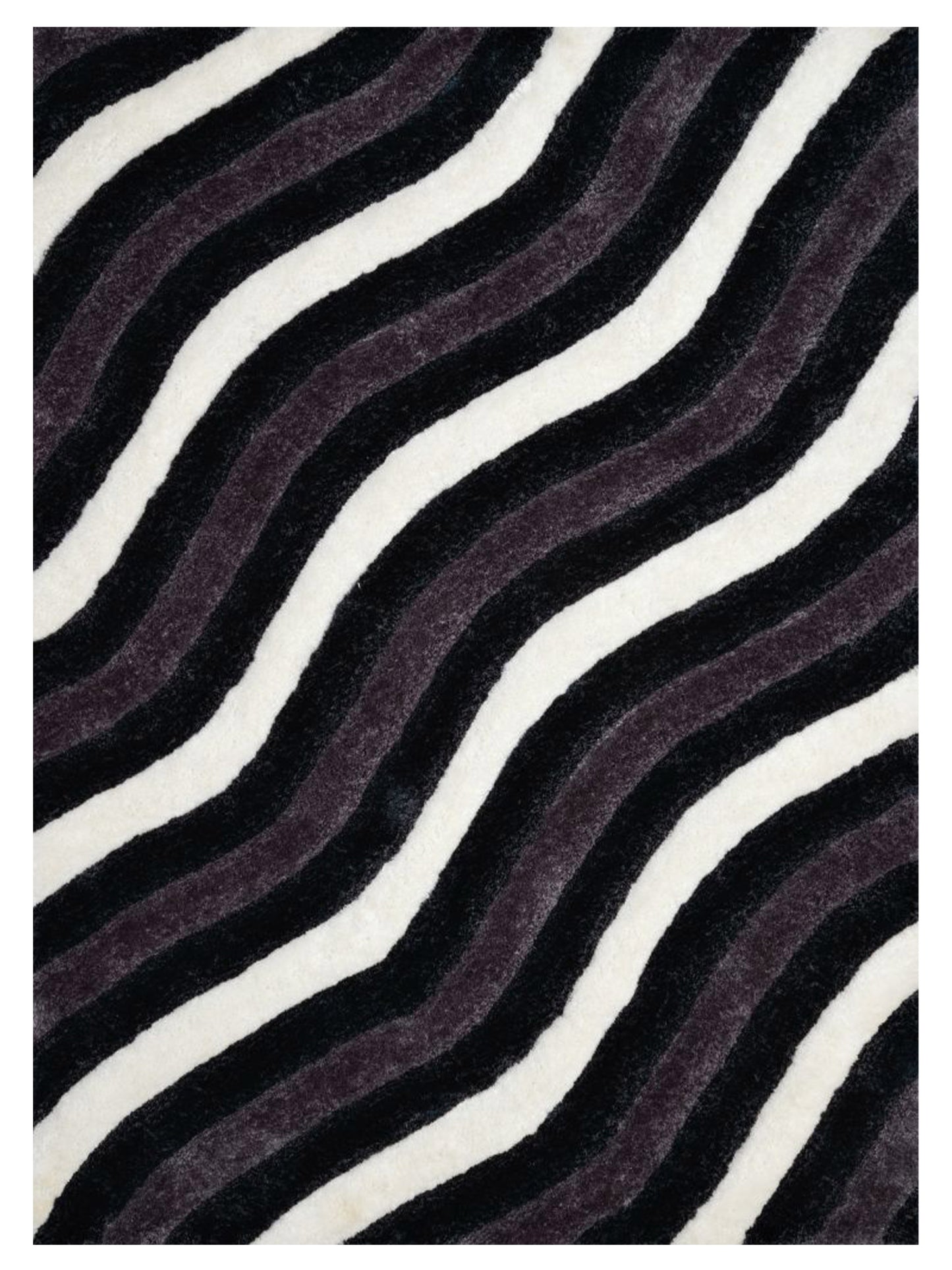 United Weavers Finesse  Black  Shag/Contemporary