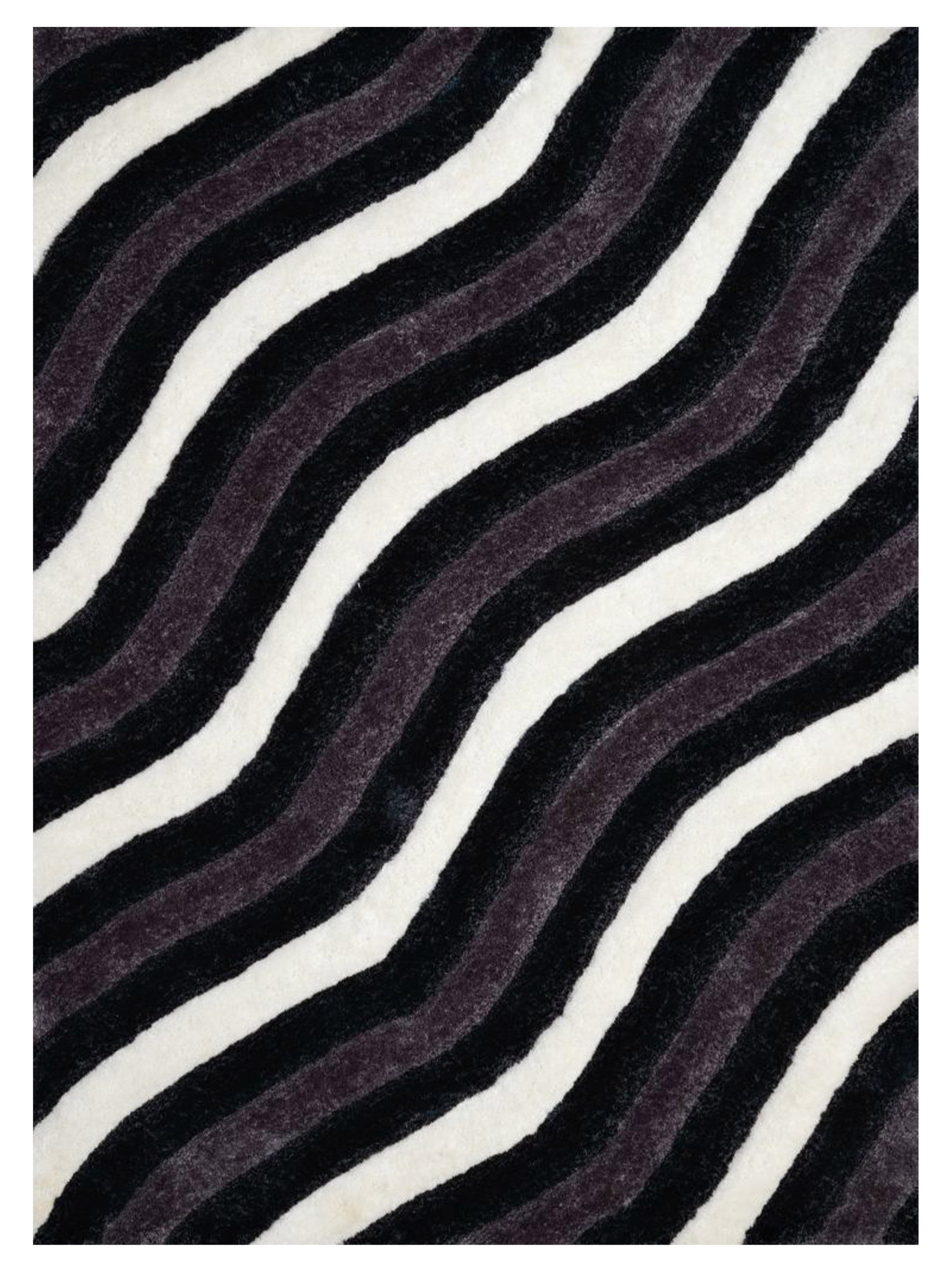 United Weavers Finesse  Black  Shag/Contemporary