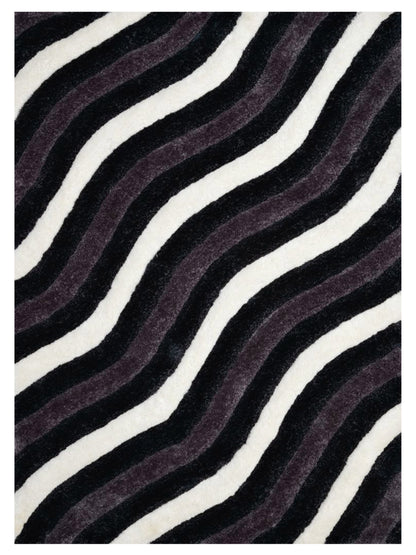 United Weavers Finesse  Black  Shag/Contemporary