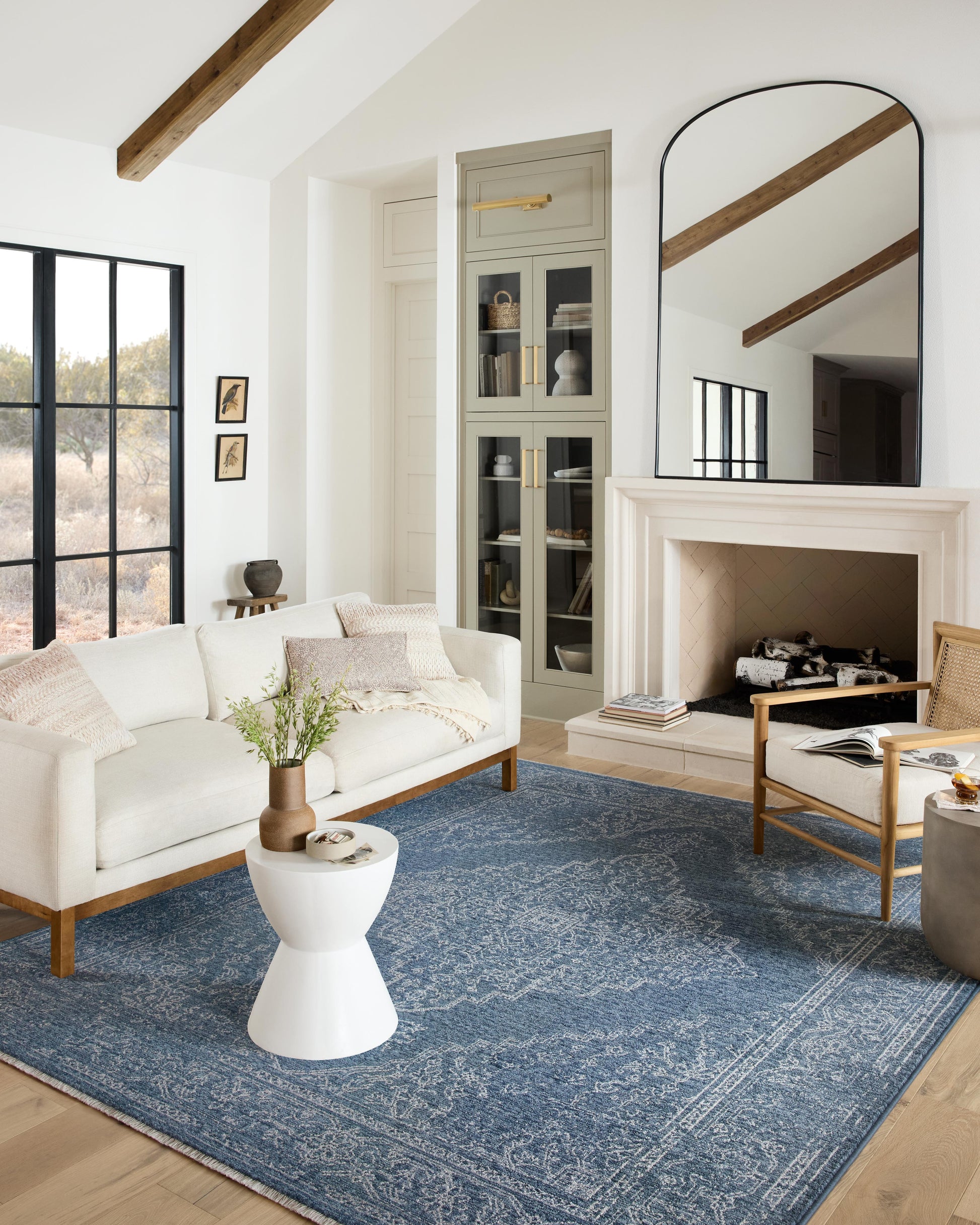 Loloi II Vance  Denim Dove Traditional