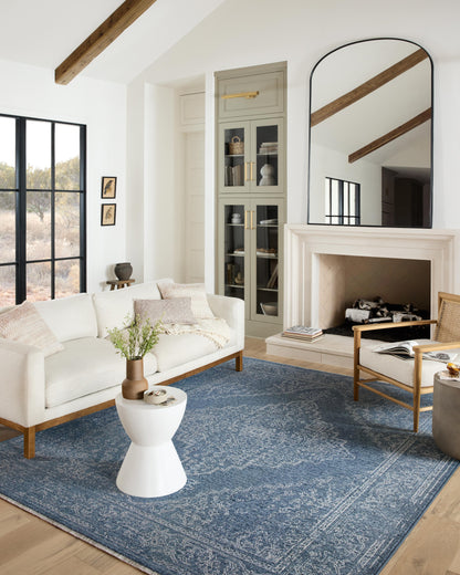 Loloi II Vance  Denim Dove Traditional