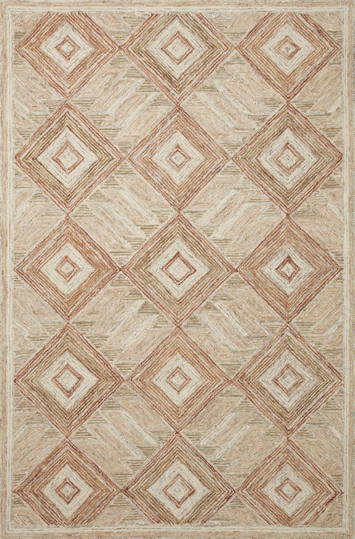 Loloi Varena  Sand clay Contemporary