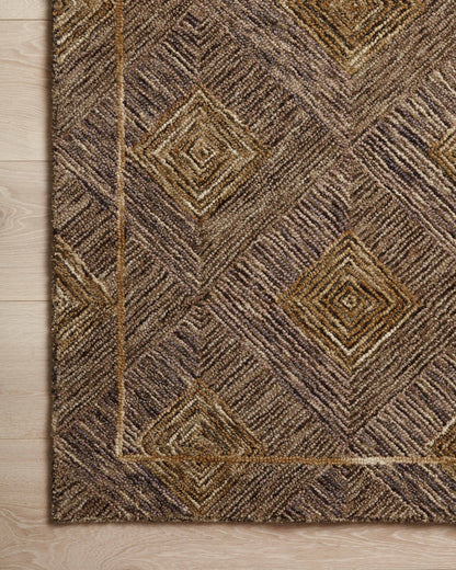 Loloi II Varena  Plum Gold Contemporary