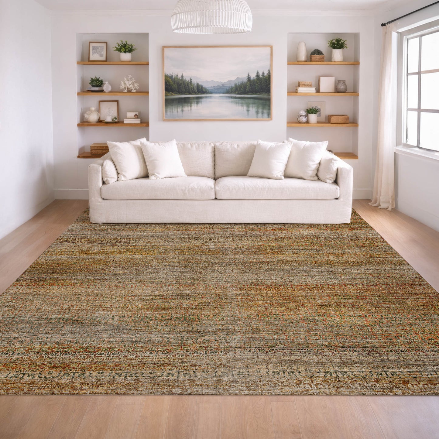 Dalyn Rugs Vico  Khaki  Transitional