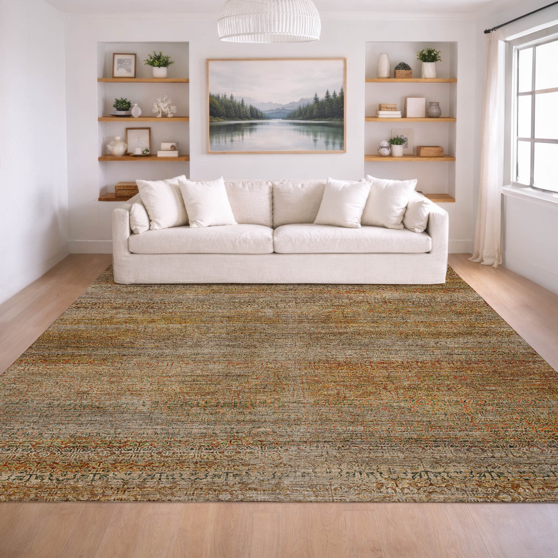 Dalyn Rugs Vico  Khaki  Transitional