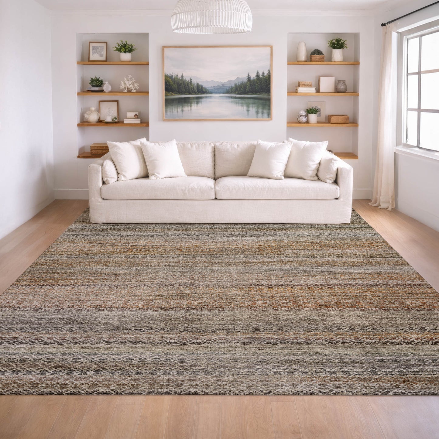 Dalyn Rugs Vico  Khaki  Transitional