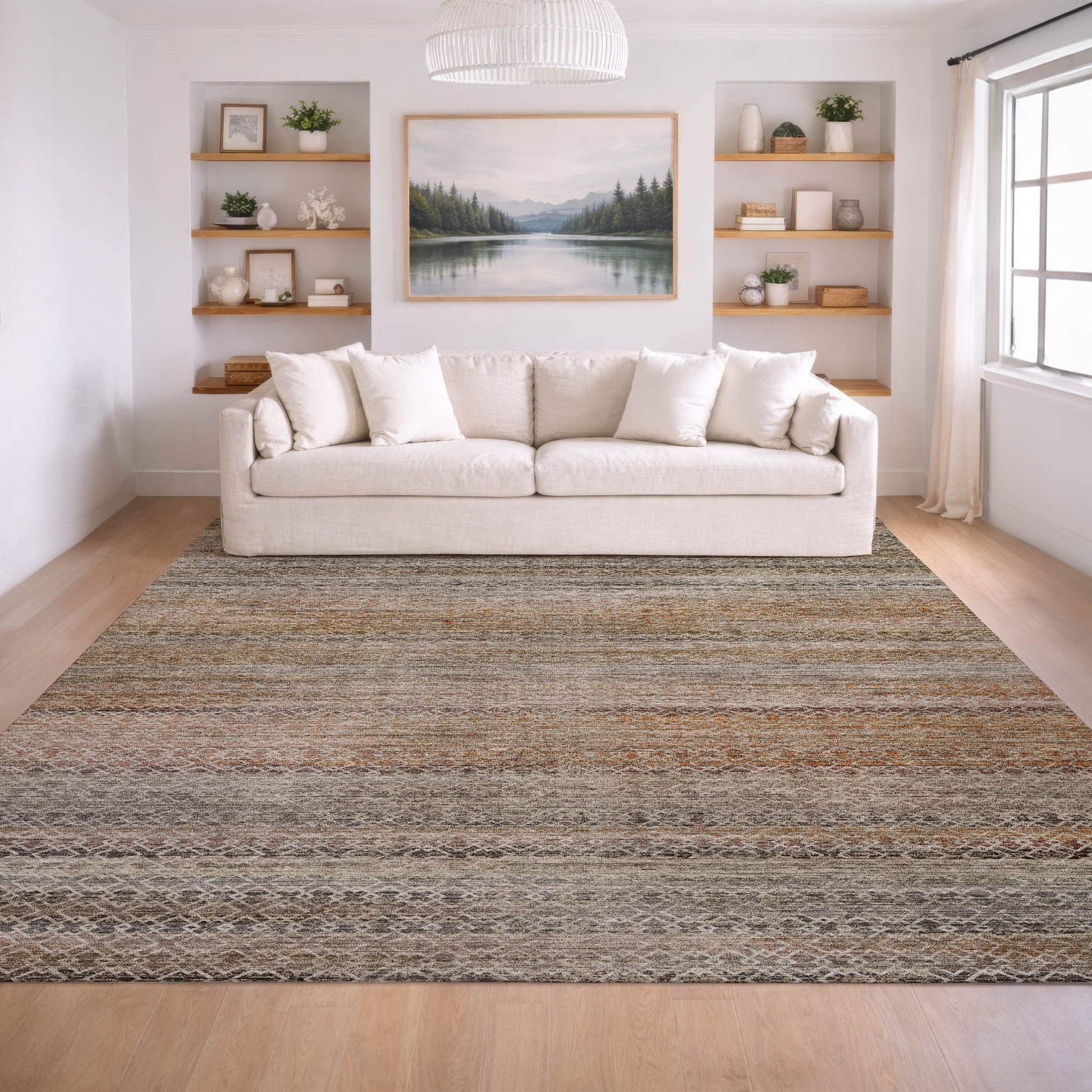Dalyn Rugs Vico  Khaki  Transitional