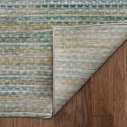Dalyn Rugs Vico  Teal  Transitional