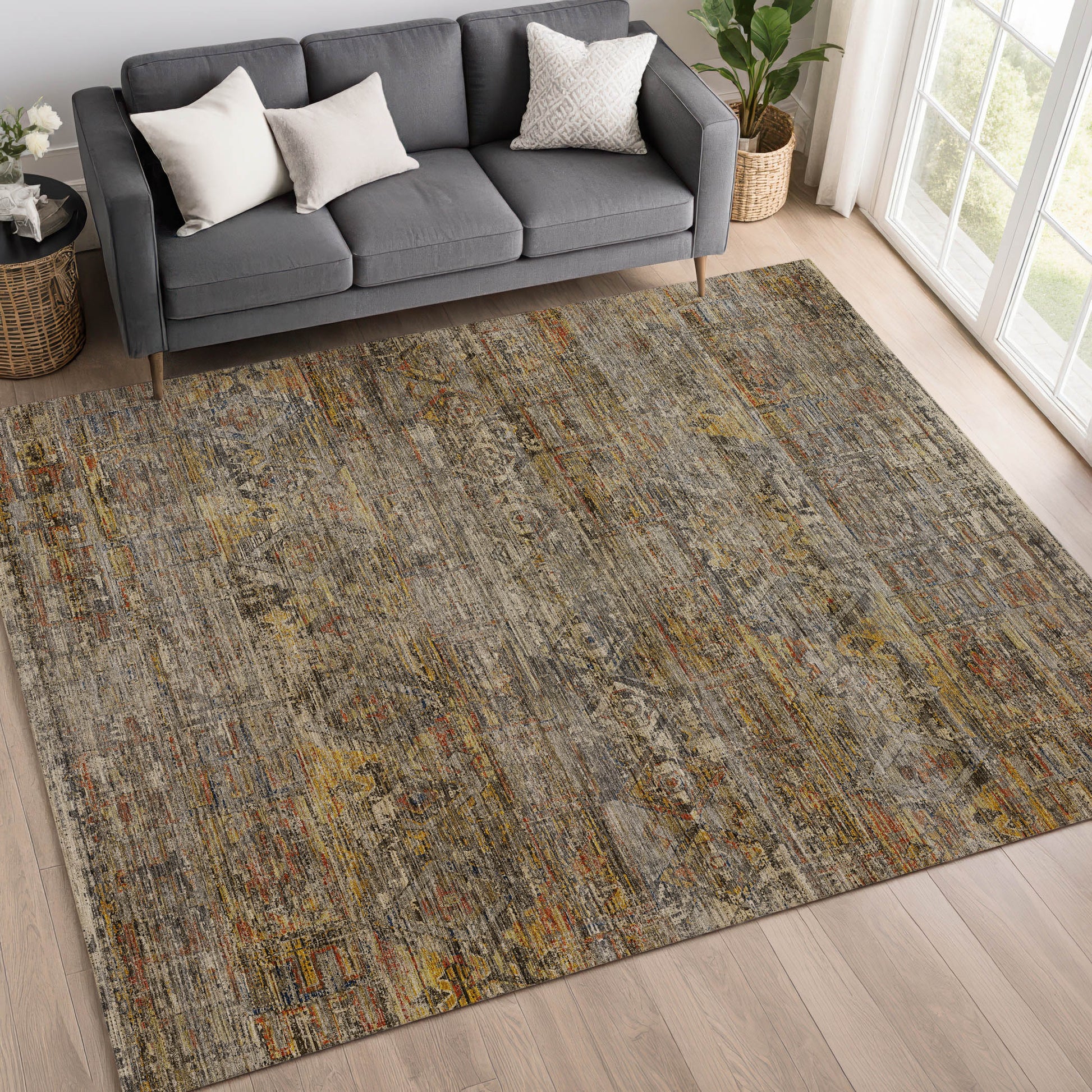 Dalyn Rugs Vico  Gray  Transitional
