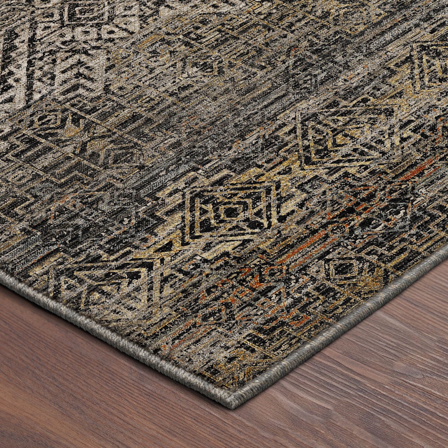 Dalyn Rugs Vico  Black  Transitional