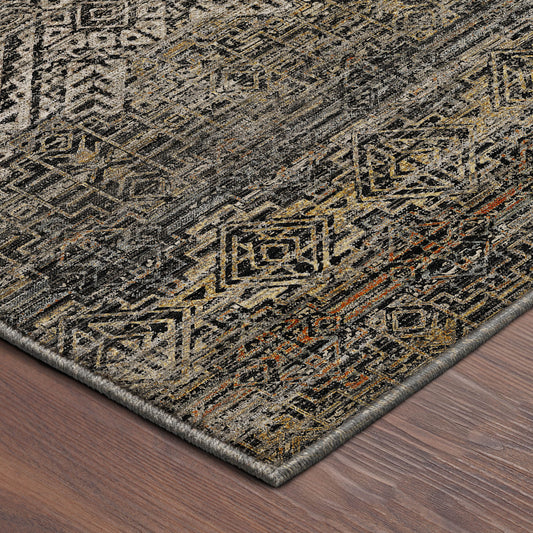 Dalyn Rugs Vico  Black  Transitional