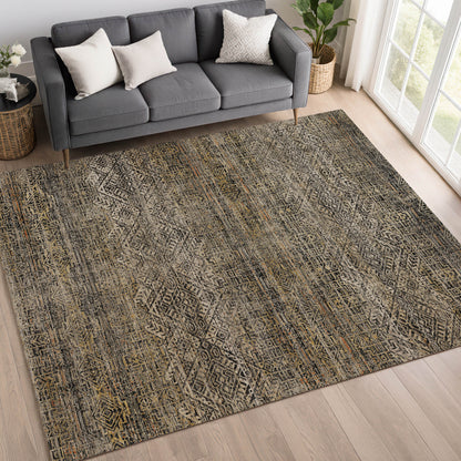 Dalyn Rugs Vico  Black  Transitional