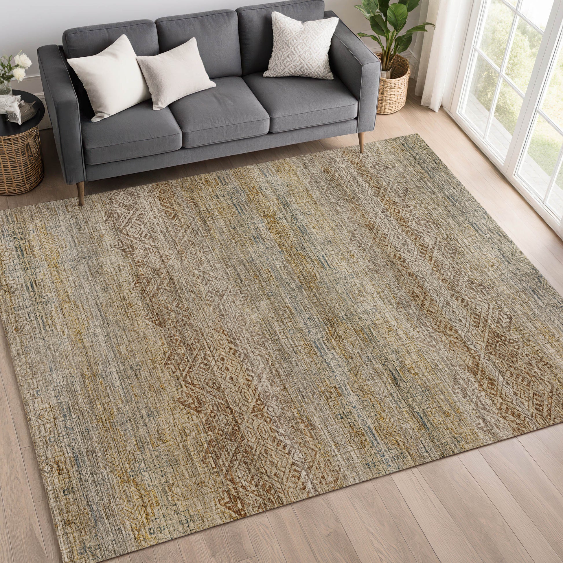 Dalyn Rugs Vico  Linen  Transitional
