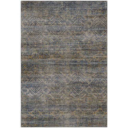 Dalyn Rugs Vico  Navy  Transitional