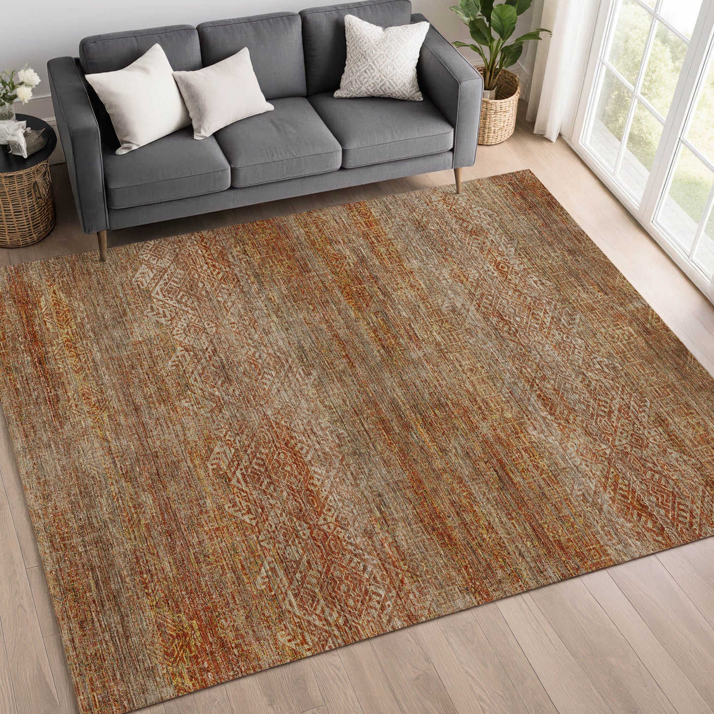 Dalyn Rugs Vico  Paprika  Transitional