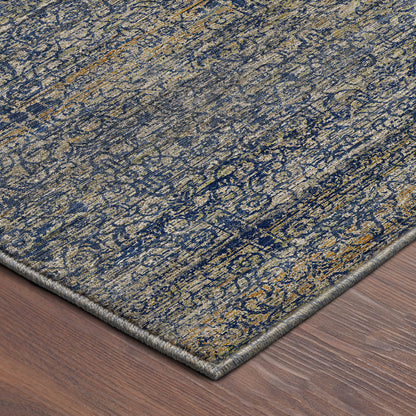 Dalyn Rugs Vico  Navy  Transitional