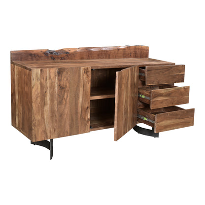 Moes Home Sideboards Bent Natural Industrial Furniture