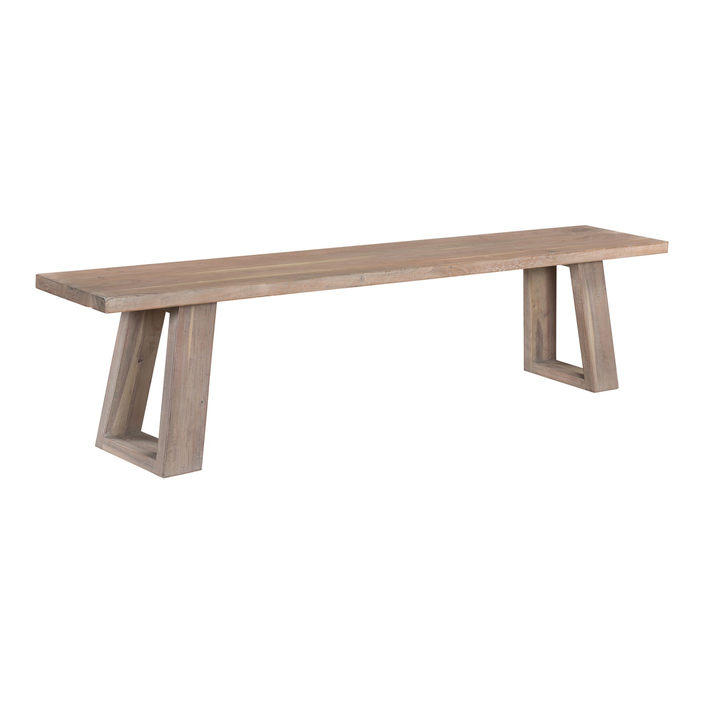 Moes Home Benches Tanya Grey Scandinavian Furniture