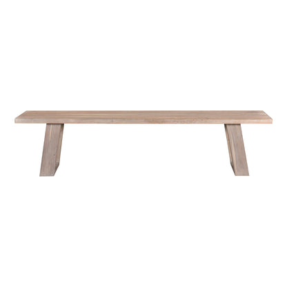 Moes Home Benches Tanya Grey Scandinavian Furniture