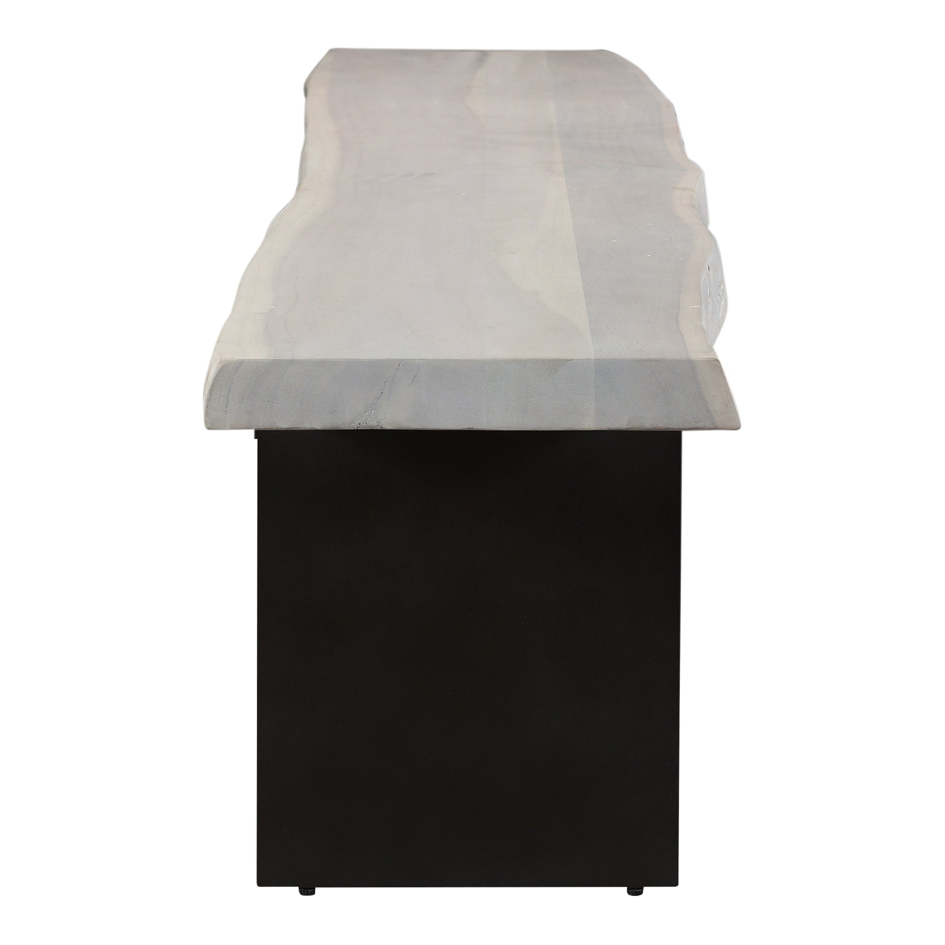 Moes Home Benches Evans White Industrial Furniture