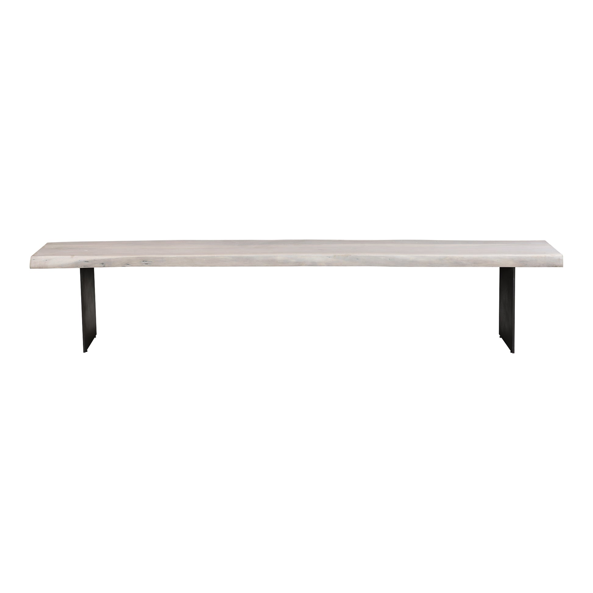 Moes Home Benches Evans White Industrial Furniture
