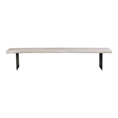 Moes Home Benches Evans White Industrial Furniture
