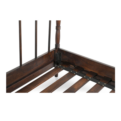 Moes Home Beds Vivian Brown Contemporary Furniture Rug